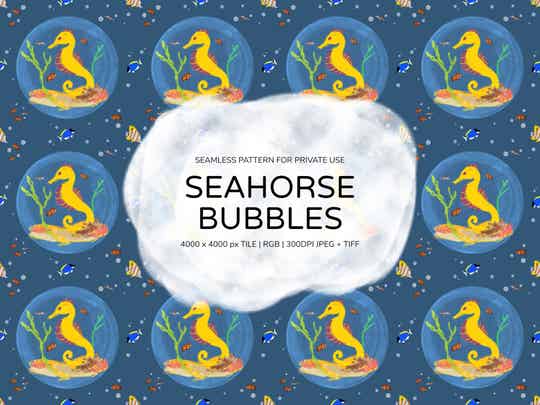 Seahorse Bubbles