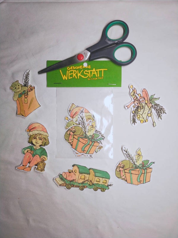 "Frohe Festtage" Sticker