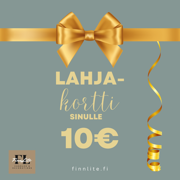 Lahjakortti 10 €
