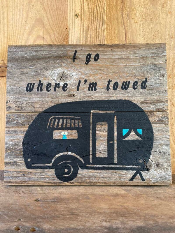 I go where I'm towed