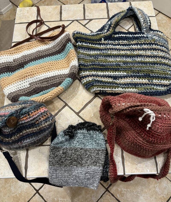 Bags and purses, small to large