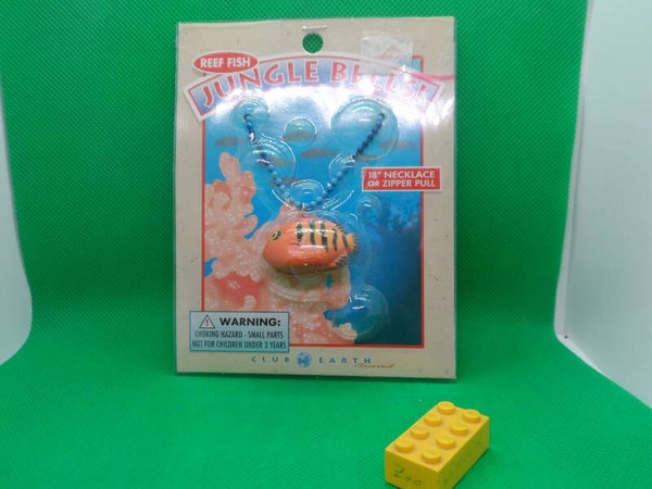 Club Earth Kette mit Glöckchen in Fischform      Jungle Bells reef Fish   Flammen-Zwergkaiserfisch   Flame angelfish