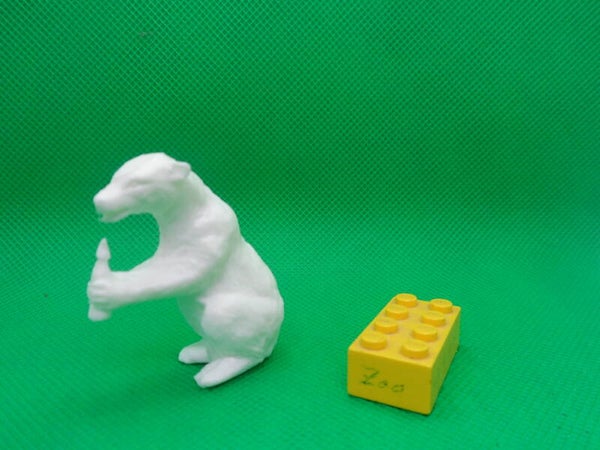 Heinerle / Manurba / Domplast   Eisbär sitzend  sitting   polar bear 4