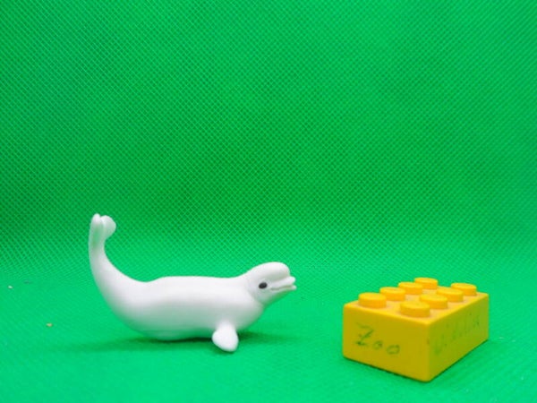 Schleich Weltretterbande Weißwal Beluga whale  Белуха  Delphinapterus leucas  béluga