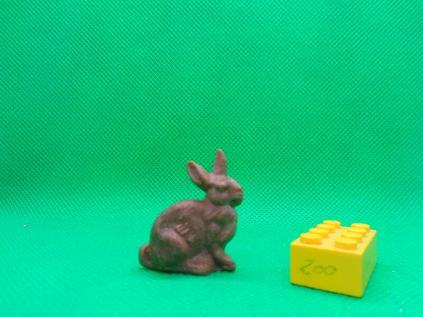 VEB Plaho / Marolin    Hase  sitzend  sitting   rabbit   hare  2