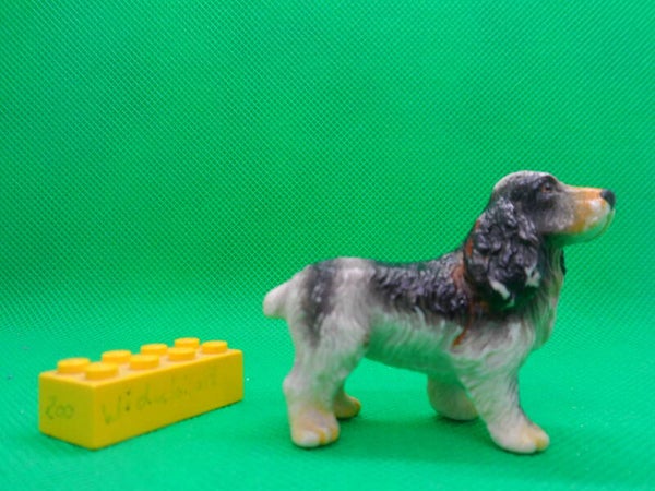 Bullyland 65365 Cocker Spaniel  Cockerspaniel кокер-спаниель  schwarz weiß (black / white)