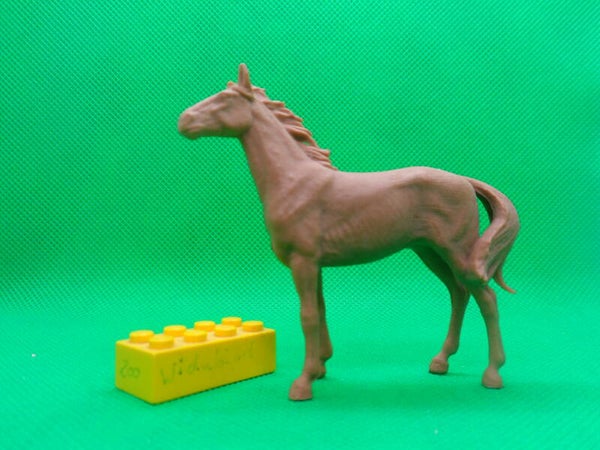 Elastolin Rohling Pferd Hauspferd horse Equus caballus  caballo  Cheval  Домашняя лошадь  马