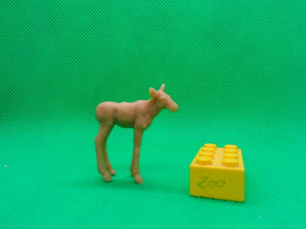 Elastolin Rohling Elch Elchkalb Alces alces juveline moose calf   Европейский лось  alce  Élan