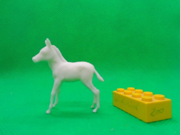 Elastolin Rohling Zebra foal  Zebrafohlen Hippotigris juveline  zèbres  cebra  Зебры