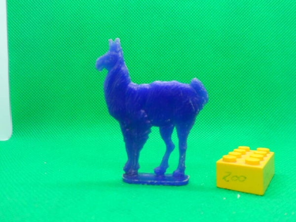 UDSSR USSR  Lama Jungtier  Llama Lama glama  lama blanc Лама 大羊駝