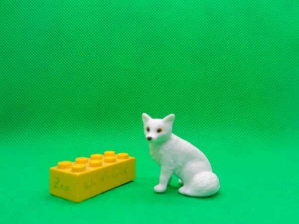 Schleich Weltretterbande Polarfuchs Eisfuchs  Arctic fox  zorro ártico  Vulpes lagopus  Renard arctique  Serie 2