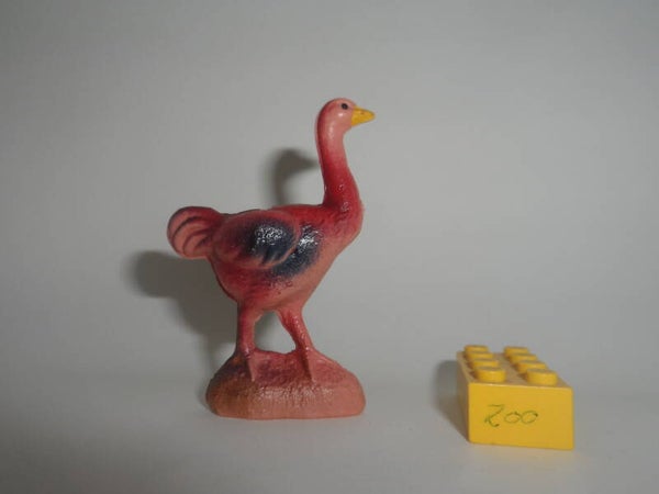 Zelluloid Celluloid Strauß   ostrich