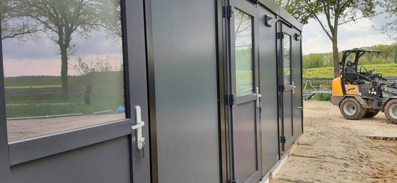 De units staan op hun plek