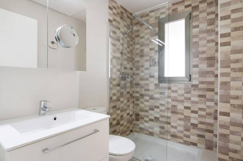 Badkamer bij Master, hier is ook een fohn aanweig.