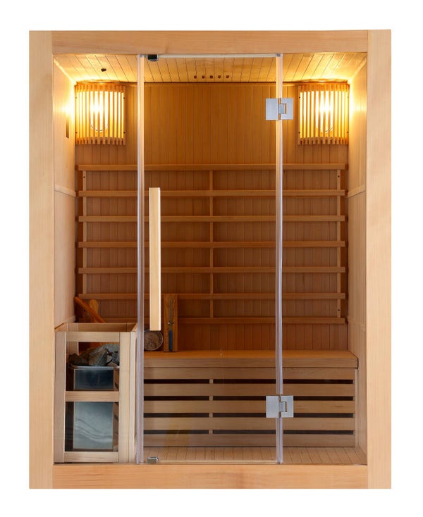 RIGA Sauna 3 Pers.150x120x190 cm