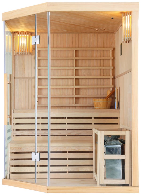 TALLINN Sauna 3 Pers. 150x150x200 cm