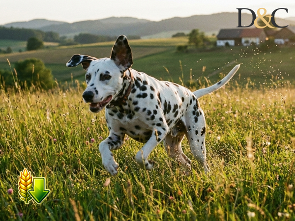 Aliment complet pour chien à l'agneau