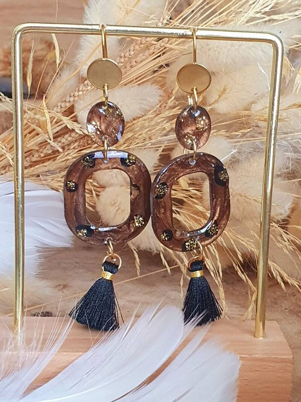 Boucles d'oreilles Instinct sauvage