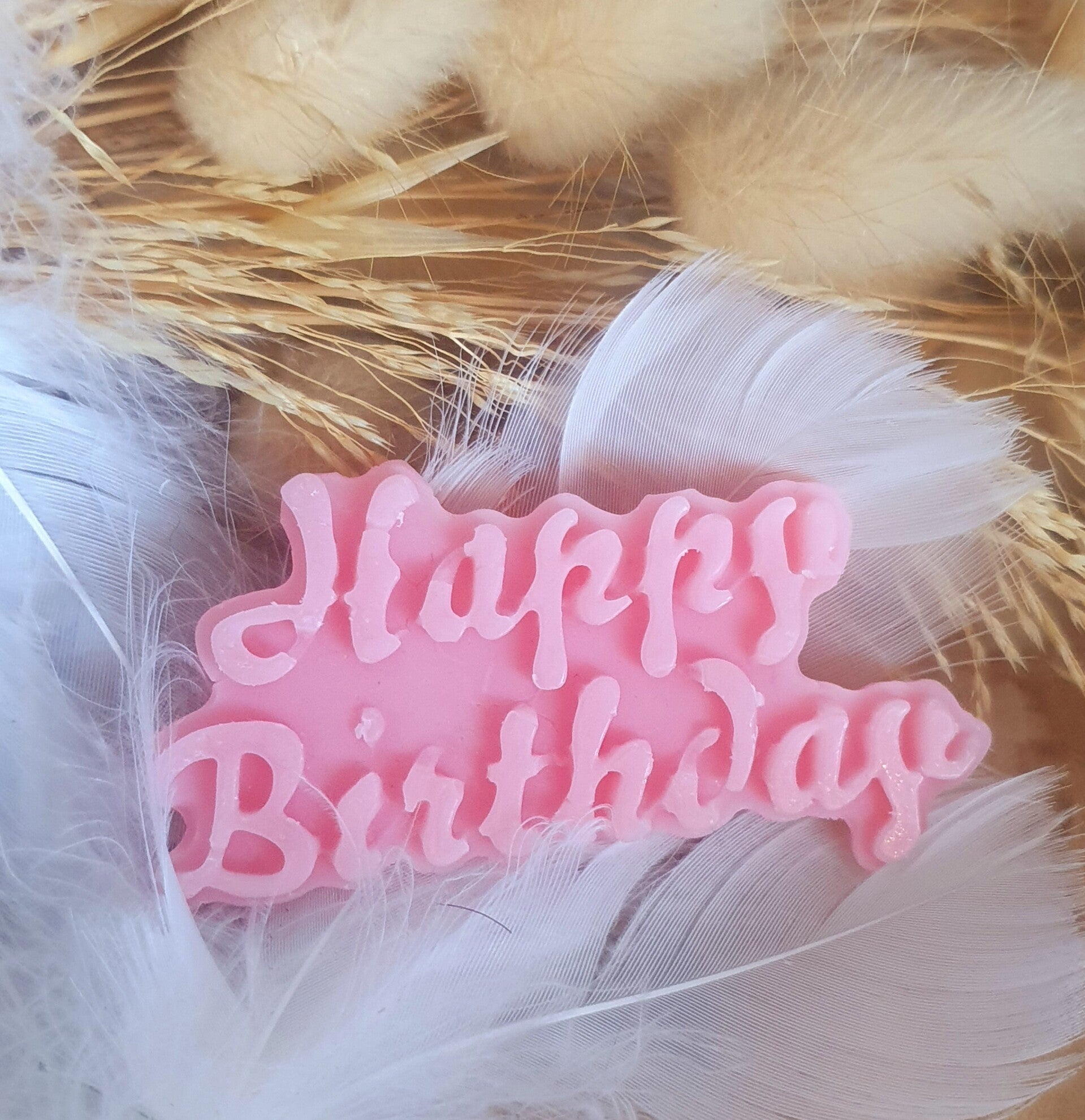Fondant parfumé Happy Birthday