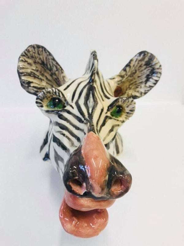 Zebra kop