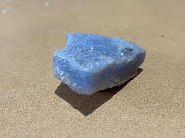 Raw Blue Lace Agate specimen (aprox 96g)