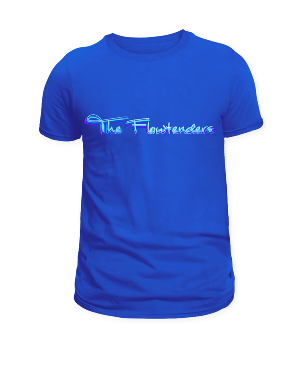 The Flowtenders T-Shirt : Bright Blue