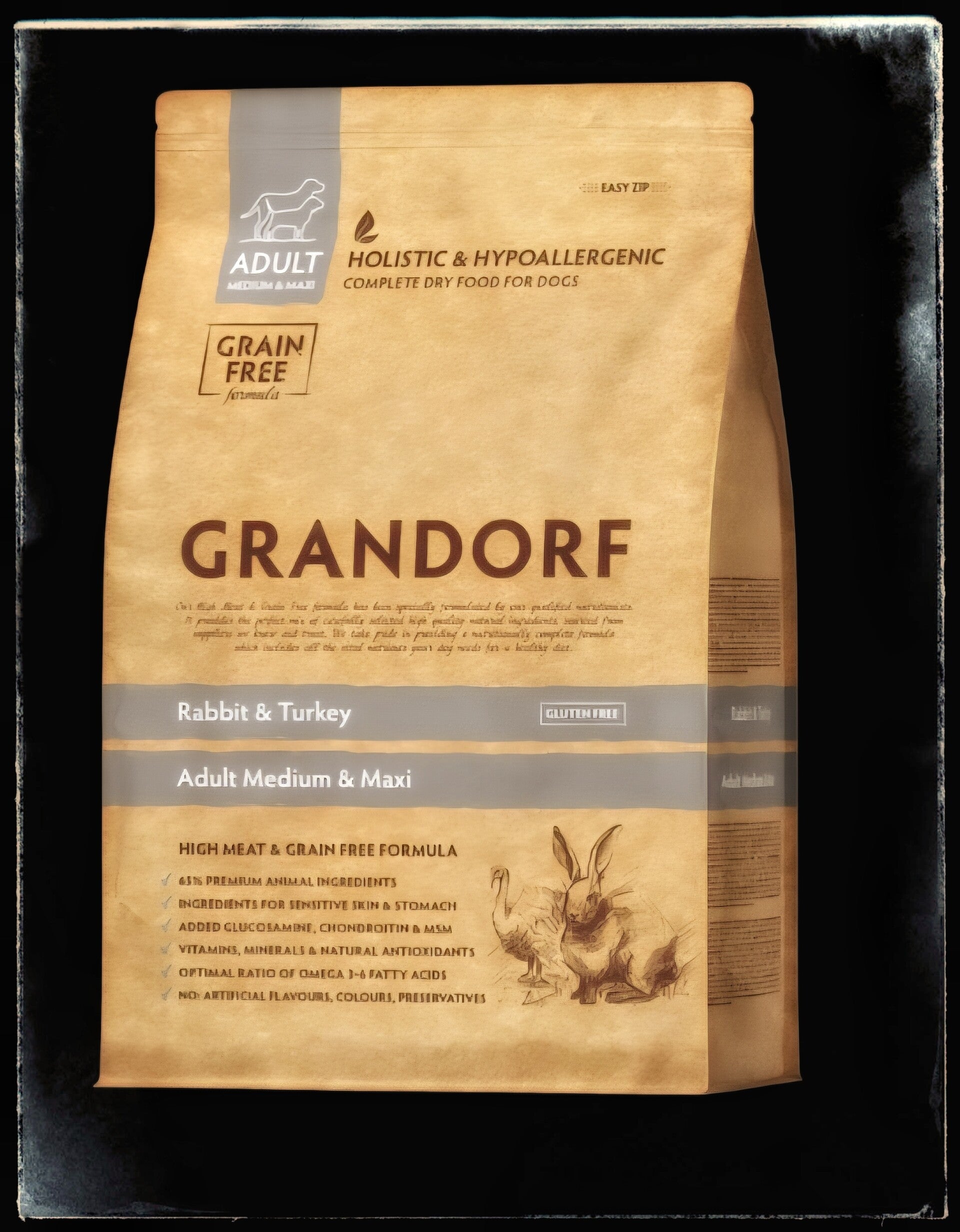 Grandorf adult Konijn en Kalkoen (graanvrij)