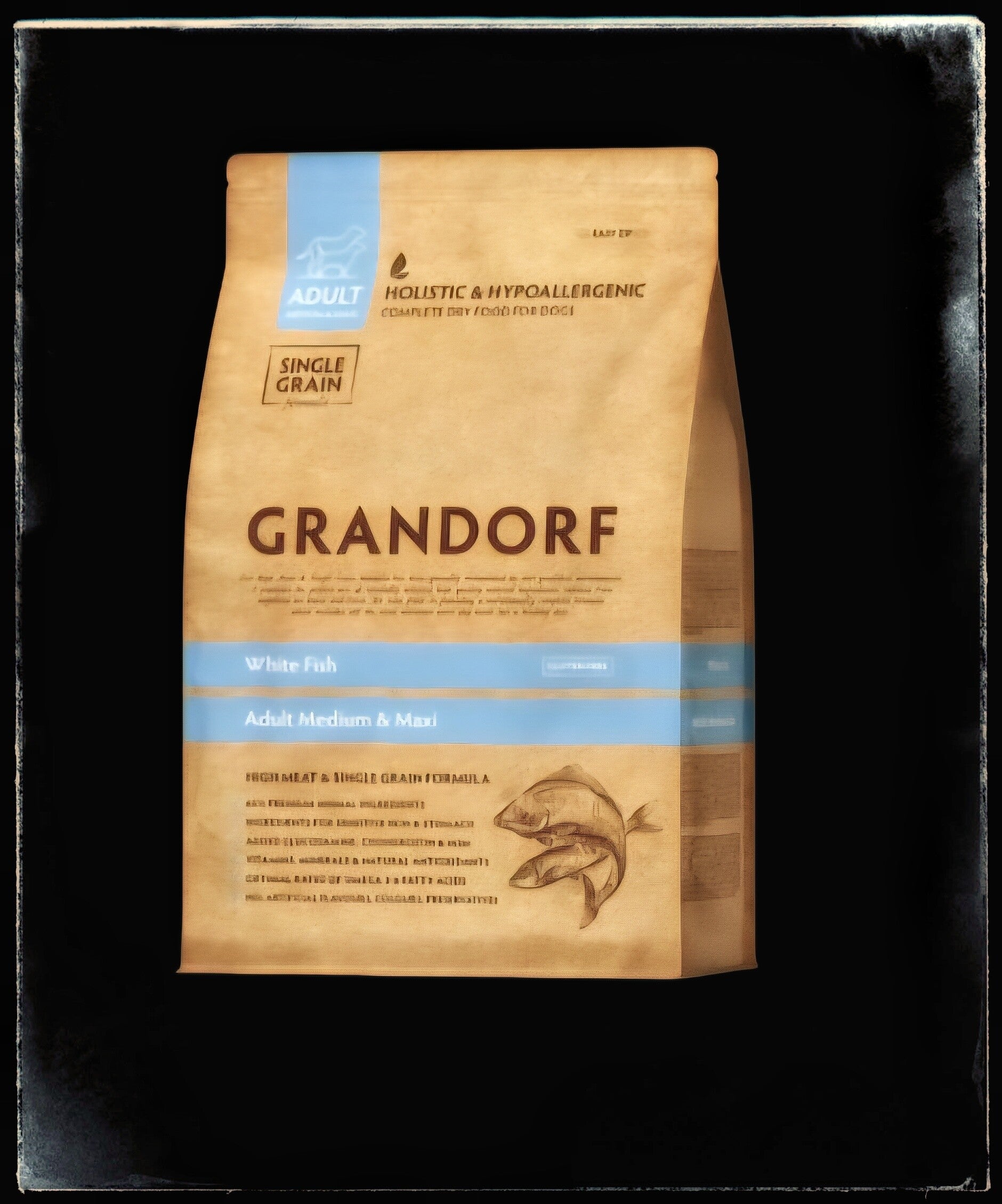 Grandorf adult Witte Vis (graanvrij)