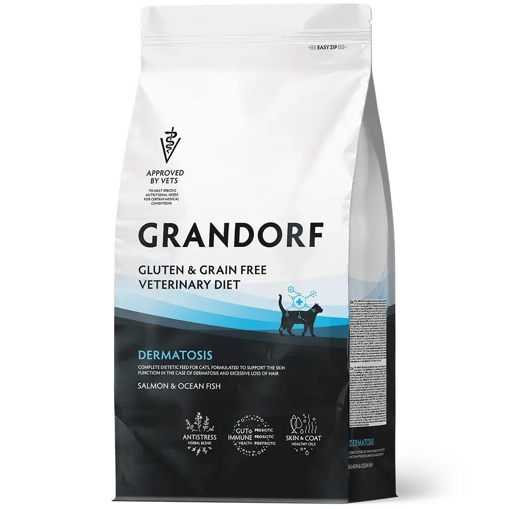 Grandorf Kat dieetvoer Dermatosis (huid en vacht)