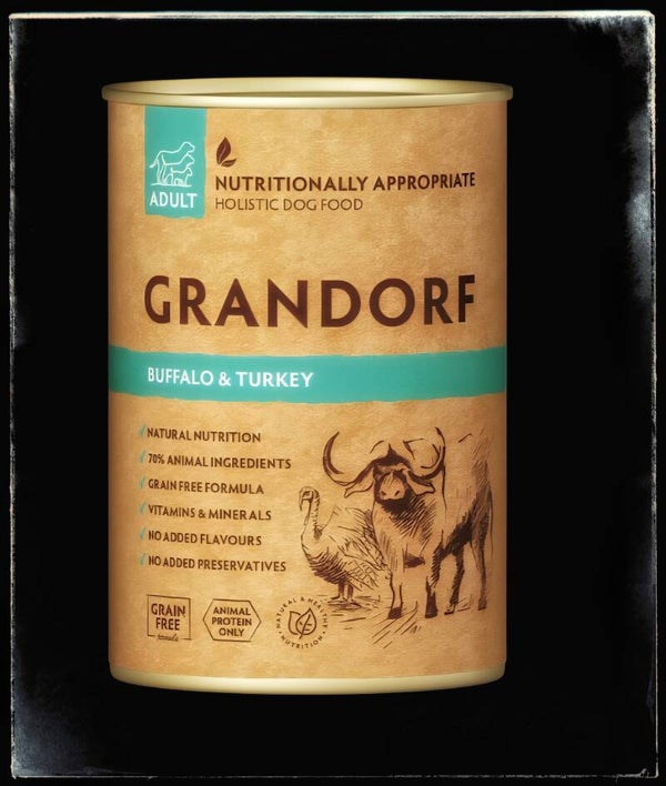 Grandorf vlees adult buffel en kalkoen