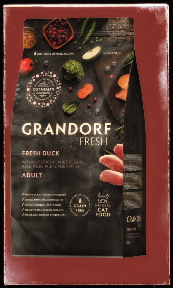 Grandorf Fresh kat adult Eend (graanvrij met probiotica)