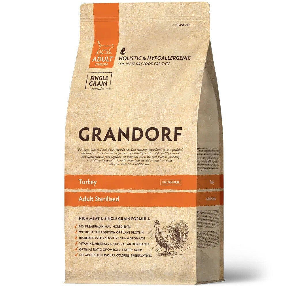 Grandorf kat (gesteriliseerd) Kalkoen