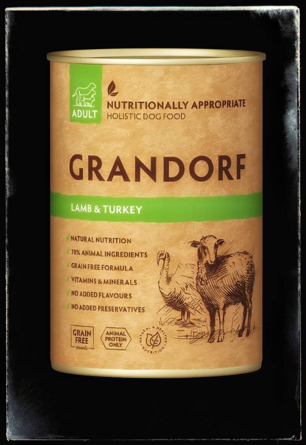Grandorf vlees adult lam Kalkoen