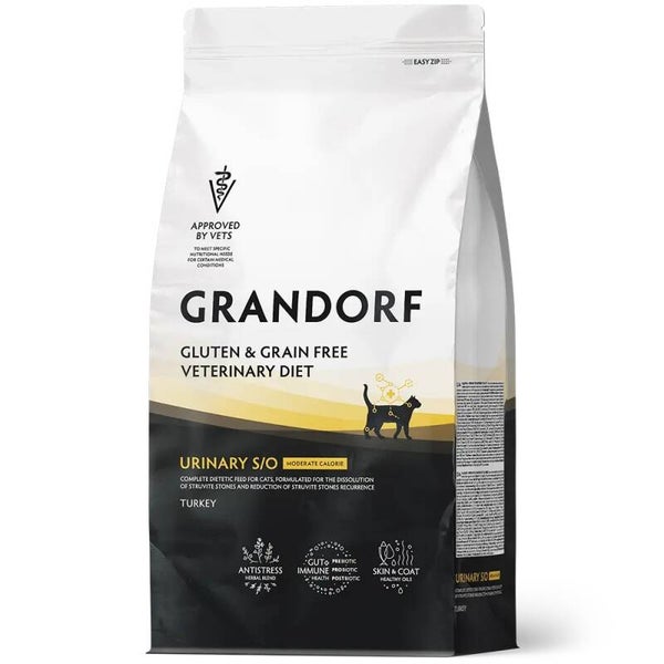 grandorf kat dieetvoer urinary moderated calorie (nieren en gewichtsbeheersing)