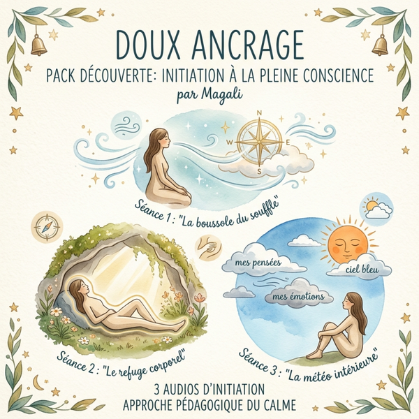 pack n° 1 découverte 3 audios (38 minutes)