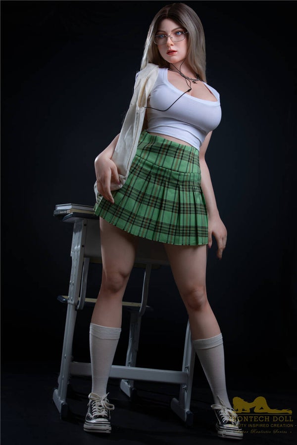 Direct Leverbaar - Exclusive Full Silicone Doll - Irontech Doll Fenny Natural 165 Cm