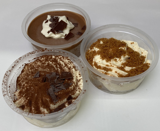 Huisgemaakte dessertjes