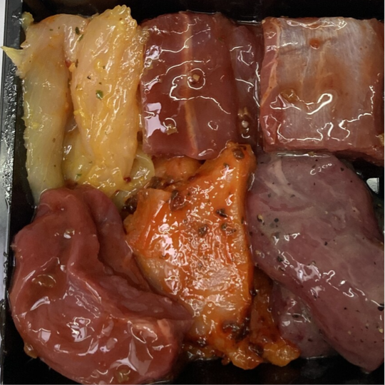 Wildpakket feest + warme groenten