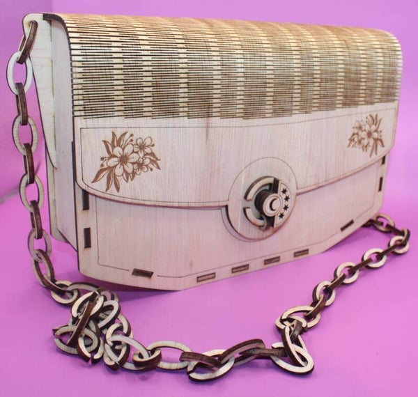 Wooden HandBag 01