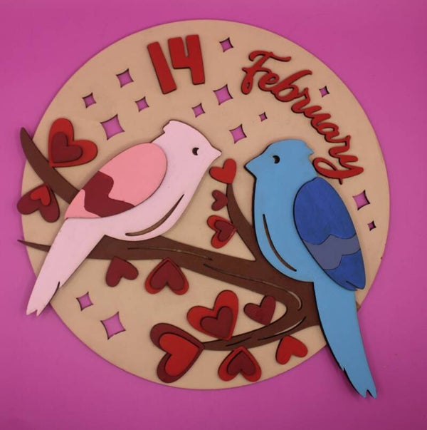 Valentine Love Birds