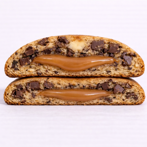 Cookie cœur caramel beurre salé