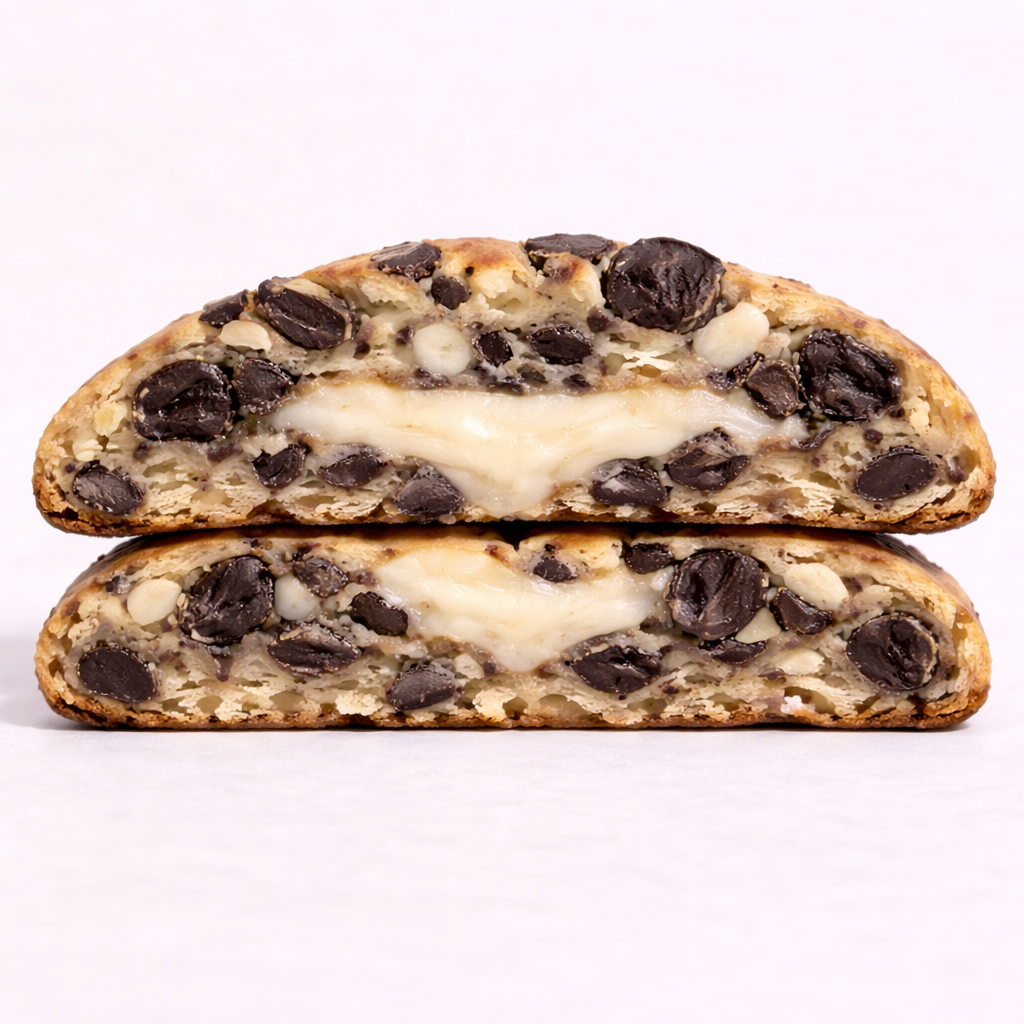 Oreo, coeur chocolat blanc.