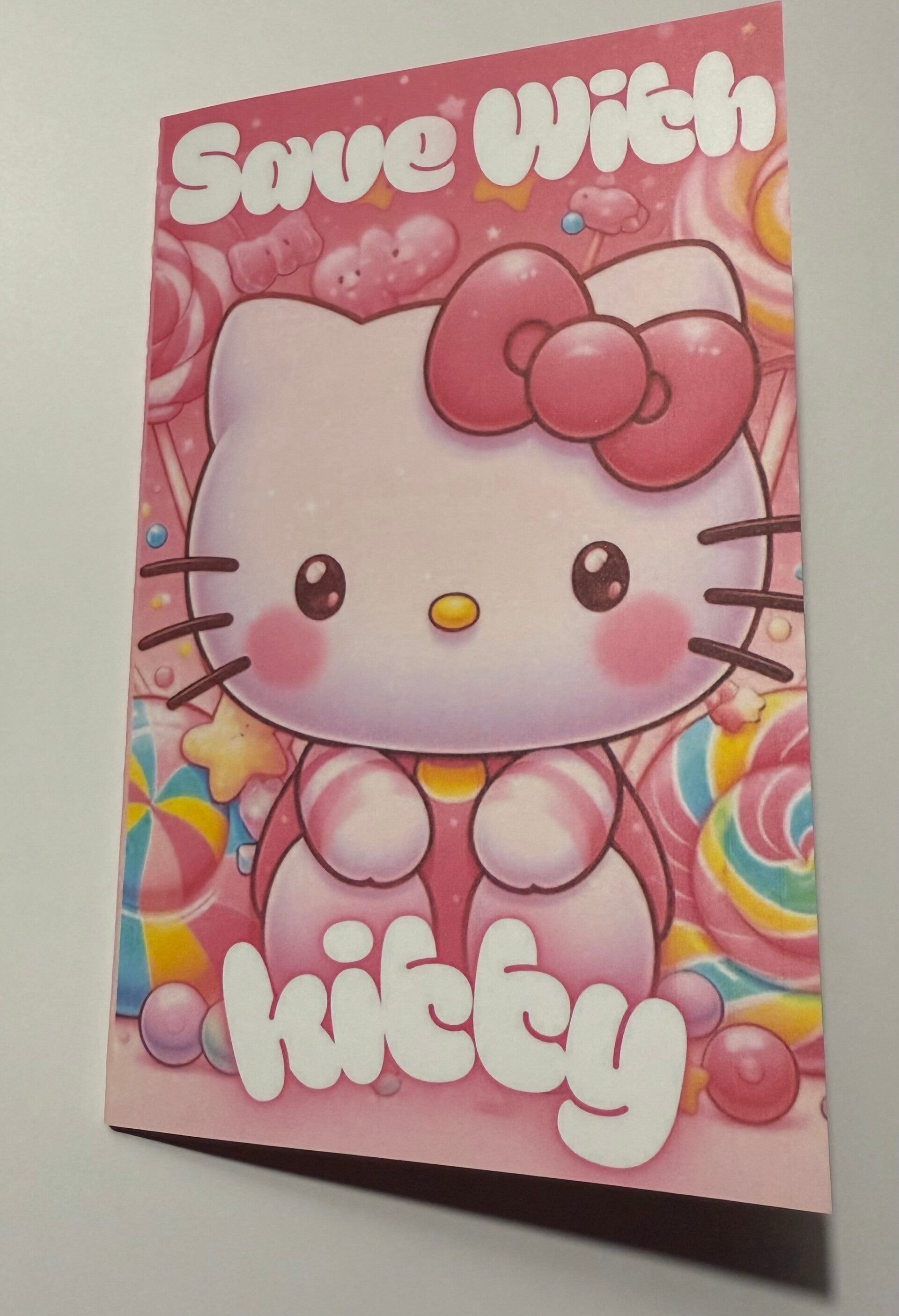Klapkaart A5 Hello Kitty