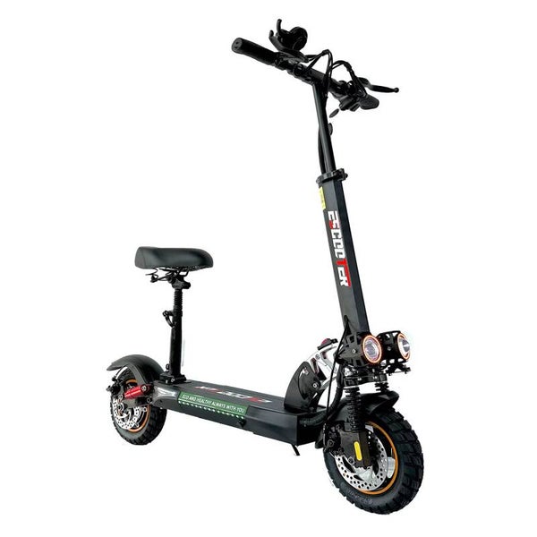 E-Roller Electro -Scooter 48 Volt  50 km  Geländegängig mit Sitz ALUMINIUM