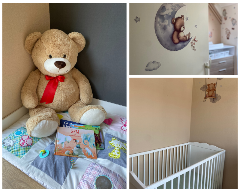 Een kijkje in de opvang, het slaapkamertje en een rust/leeshoekje