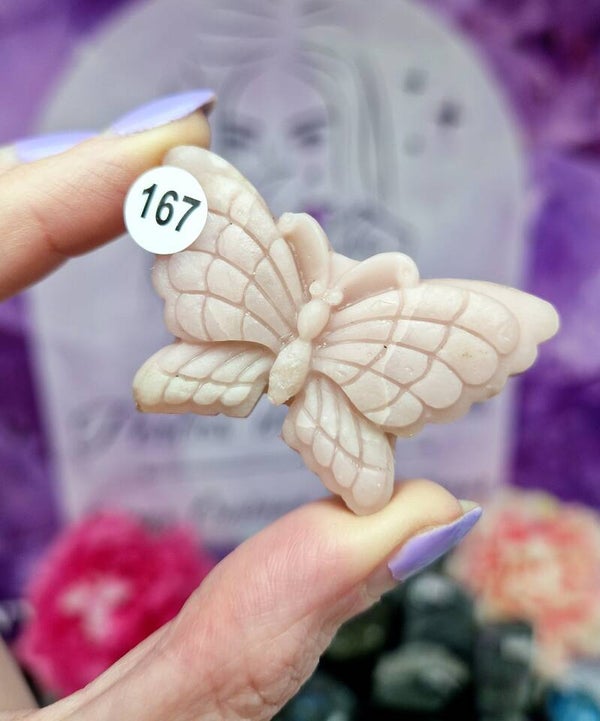 Papillon Opale Rose 167