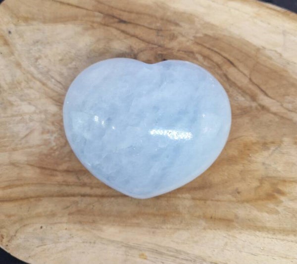 Coeur de Calcite bleue