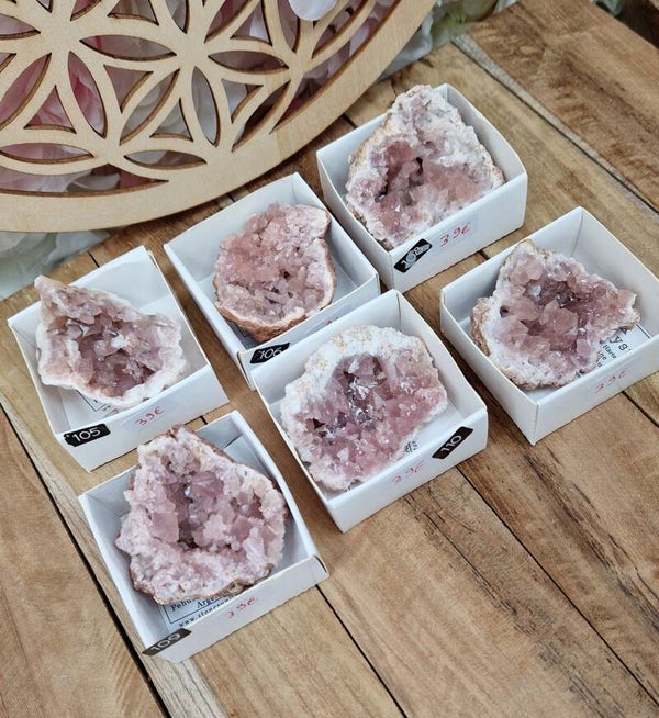 Géode Améthyste Rose au choix