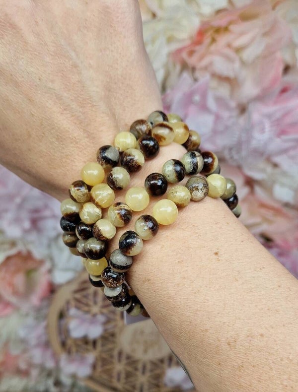 Bracelet en Septaria