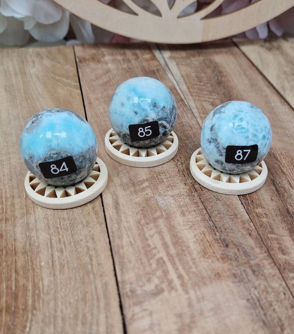 Sphère de Larimar au choix